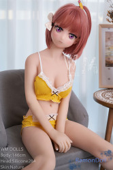 Anime Doll small love doll Silicone #28番ヘッド +TPE Body 146cm C Cup Head Selectable