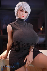 Plump Doll JYDOLL TPE Love Doll 159 cm Big Tits Ice Chan New Skeleton Free Shipping