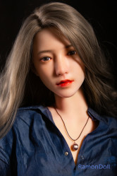 【Latest work】Qita Doll Love Doll TPE Body 164cm Big Booth+Silicone Head #95ヘッド（蔷蔷ちゃん） New Skeleton Free Shipping