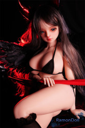 [Domestic direct delivery and instant delivery] Silicone Mini Doll 100cm D Cup Devil