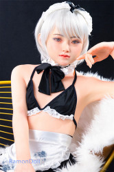 Loli Doll RealGirl (Made in Factory A) Love Doll 138cm Small Tits R53 Head