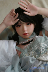 Cute Doll FUDOLL 136cm A Cup Silicone Head #11番頭部 Selectable Body